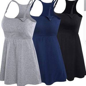 3 Maternity Tank Tops, Suiek, Large
